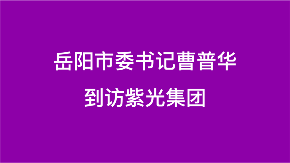 岳阳市委书记曹普华到访J9九游会游戏官方网站集团